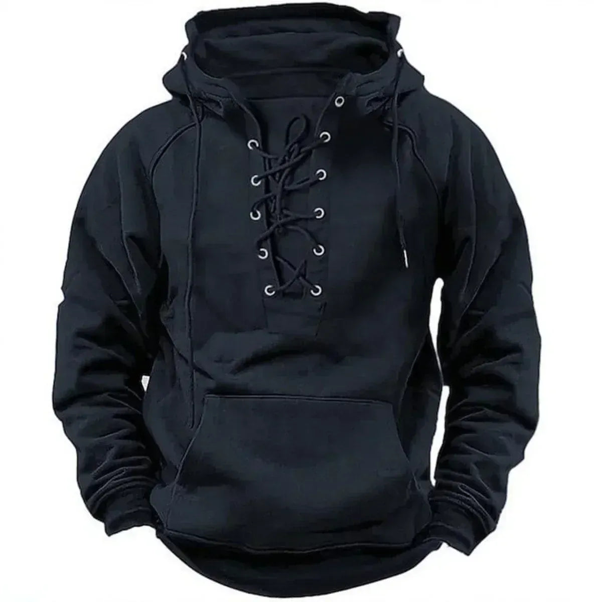 Sweat à capuche en dentelle pour homme