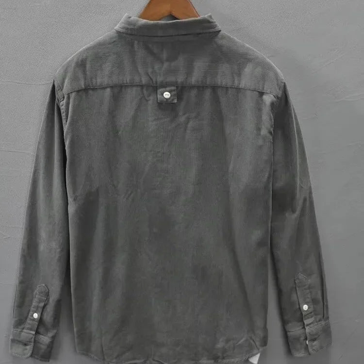 Polo classique à manches longues pour homme