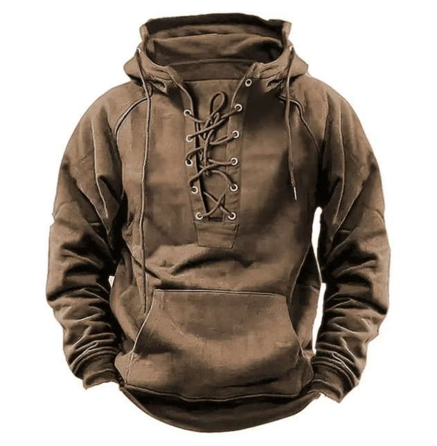 Sweat à capuche en dentelle pour homme